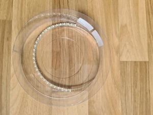 Haarreifen Tiara Damen Perlen - Bild 1 von 3