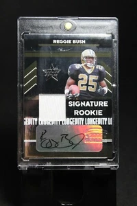 2006 Rookies & Stars Longevity REGGIE BUSH Game Worn Jersey & Auto #23/25 - Picture 1 of 2