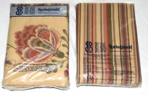 Bill Blass Springmaid federe non ferro percalle Gwyneth quattro federe king size - Foto 1 di 1