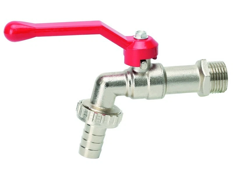 RUBINETTO PORTAGOMMA PER EROGAZIONE ACQUA  MANIGLIA A LEVA 1/2- 3/4- 1" POLLICE - Immagine 1 di 1