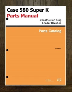 580 Tractor Loader Backhoe Service Parts Manual Fits Case 580 Super K 8-6952 - Picture 1 of 14