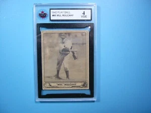 1940 PLAY BALL GUM INC. MLB BASEBALL CARD #95 MUL MULCAHY KSA 4 VG/EX NICE!! GL - Picture 1 of 2