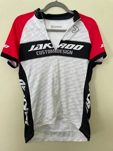 Jakroo Women’s CYCLING L custom design print Back pockets Full Zip Large - Picture 1 of 5