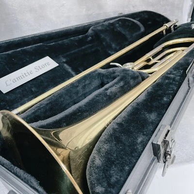 雅马哈 YSL-640 高音低音长号 YSL640 测试金漆 日本二手 — 第 1/4 张图片