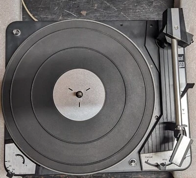 Vintage Dual 1010F Plattenspieler Chassis Tausch Reparatur Turntable gewartet - Bild 1 von 4