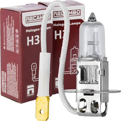 2pcs LIMA H3 Headlight Bulbs 24V 70W Halogen Lamp CLEAR TRUCK - Image 1 of 4