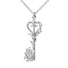 U-TREASURE KINGDOM HEARTS Key Blade Destiny's Embrace Kairi Necklace Silver