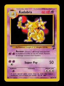 Kadabra 46/130 Base Set 2 - Pokemon exc buy 2 cards get 1 free!! - Picture 1 of 1
