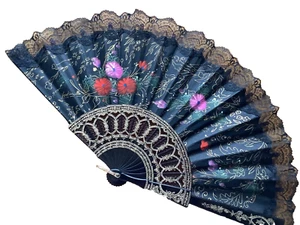SCHÖNER VERZIERTER HANDVENTILATOR AUS SPANIEN NEU - Bild 1 von 1