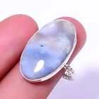 Natural Ocean Jasper Jewelry 925 Solid Sterling Silver Ring Size 9 For Women