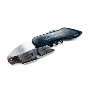 King Estate Waiter's Friend Corkscrew Wine Bottle Opener Foil Cutter - Picture 1 of 6