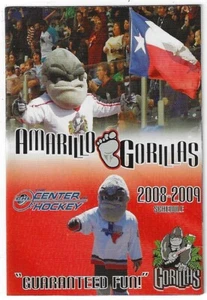 ¡Horario de hockey Amarillo Gorillas CHL 2008-09!!! Budweiser & Good Sport - Imagen 1 de 1