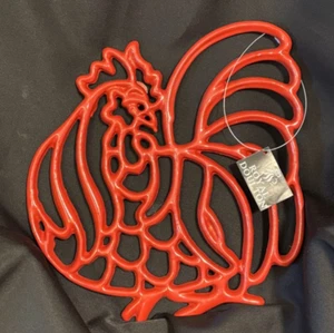 ROYAL DOULTON CHANTICLAIR Iron Trivet  Wall Decoration New with tag - Picture 1 of 2