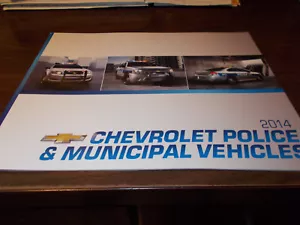 2014 Chevrolet Police and Municipal Vehicles Deluxe 16-page Sales Catalog - Picture 1 of 5