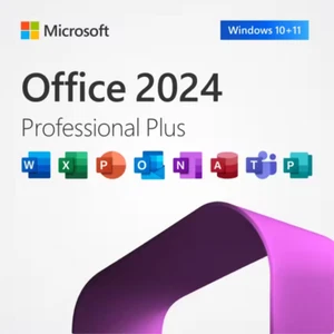 Microsoft Office 2024 Professional Plus for Windows 10 and 11. USB Installation - Picture 1 of 1