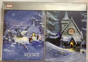 16 inspirierende Weihnachtskarten 4 Designs & Umschläge Vintage KMart Neu im Karton - Bild 1 von 14