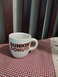 Vintage DUNKIN' DONUTS Diner Restaurant REGO Ceramic Coffee Cup Mug -D