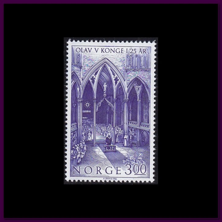 Norway - 1982  (825) Mint never Hinged - Image 1 of 1