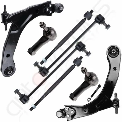 Kit de rótula de suspensión delantera y trasera de 8 piezas para Chevrolet Cobalt y HHR 2003-2011 Foto 1 de 4