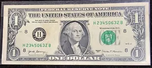 Fancy Serial Number H 23450632 B FRN 2017 St Louis MO - Picture 1 of 2