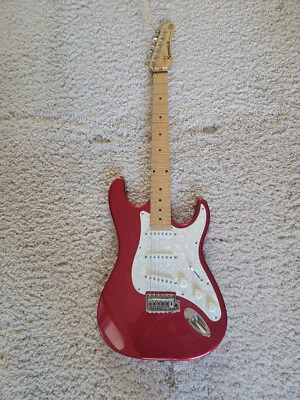 Samick Valley Arts Custom Shop Pro Strat 1990 Candy Apple Red - Image 1 of 4