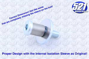 Door Latch Striker Bolt Fit 71 72 73 74-87 Dodge B-Series Van Plymouth PB Mopar - Bild 1 von 3