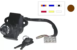736900 Zündschloss für Kawasaki ZXR400/750 H1-H2 1989-1990 (7 Kabel) 592595H - Bild 1 von 1
