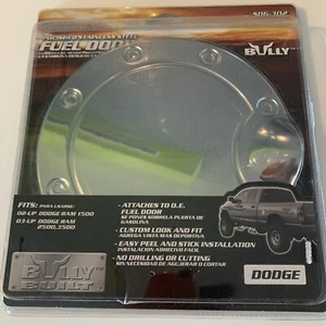 NEW Dodge Ram 02-08 Polished Stainless Steel Fuel Door Cover SDG-302 - Picture 1 of 4