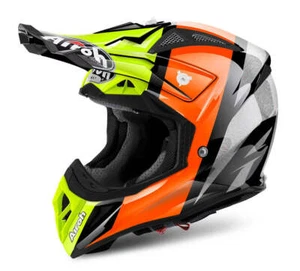 Airoh Aviator 2.2 MX Helmet revolve orange Off-Road Enduro XL - Picture 1 of 3