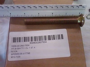 CARRIAGE BOLTS 7/16 50 EA. - Picture 1 of 1