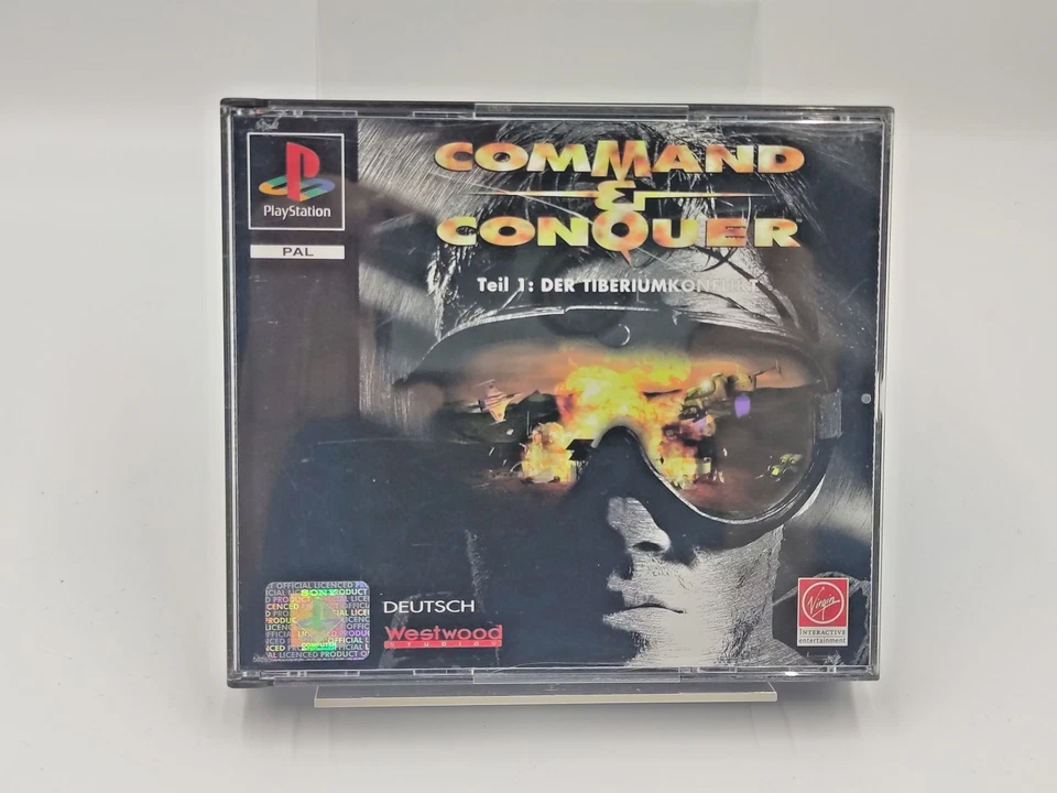  Playstation Videospiel Sony PS1 Command & Conquer Teil 1  Der Tiberiumkonflikt  - Bild 1 von 4