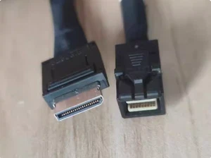 Inspur Oculink SFF-8611 to SAS SFF-8643 hdd data cable for SATA protocol 60cm - Picture 1 of 2