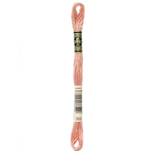 DMC 6-Strand Embroidery Cotton 8.7yd-Light Coral - 12 Pack - Picture 1 of 1