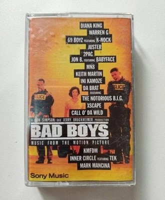 Bad Boys - Music From The Motion Picture ( Cassette Tape ) - Image 1 of 4