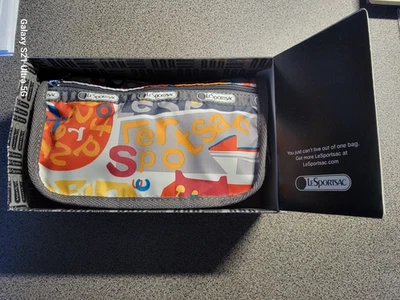 Bolso Bandolera LeSport Sac Estampado Carta Abstracta Nuevo en Caja Regalo Foto 1 de 4