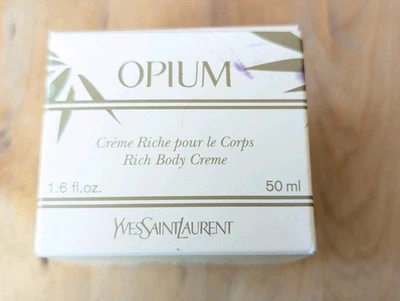 Crema corporal rica descontinuada vintage YSL 1,6 fl oz/50 ml. Nuevo en caja. Foto 1 de 4