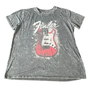 Fender Distressed Guitar Guitar Jazz Master Unisex Tee Size Large - Picture 1 of 3