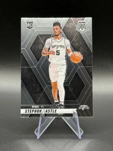 2024-25 Panini Mosaic - Rookies Stephon Castle #236 (RC) San Antonio Spurs - Picture 1 of 2