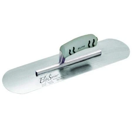 Kraft CFE435PF 10"x3" Elite Five Star Carbon Steel Pool Trowel – ProForm Handle - Image 1 of 1