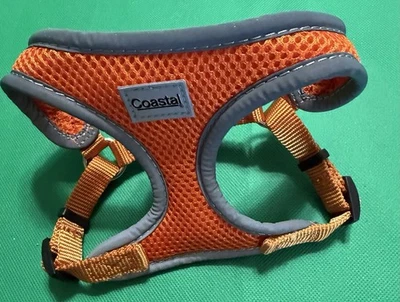 Arnés ajustable reflectante suave Coastal Pet Comfort para perros sin tirar XSmall naranja Foto 1 de 4