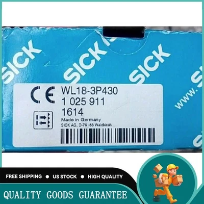 1 PIEZA Nuevo Interruptor Fotoeléctrico SICK WL18-3P430 WL183P430 En Caja Entrega Rápida Foto 1 de 2