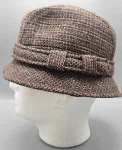 Vintage Country Gentleman Trav'ler Hut Harris Tweed Wolle Fedora Größe 7 - Bild 1 von 7