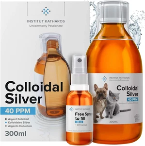 Colloidal Silver Pet Care Spray – Natural Cleansing Mist for Dogs & Cats | Suppo - Picture 1 of 12