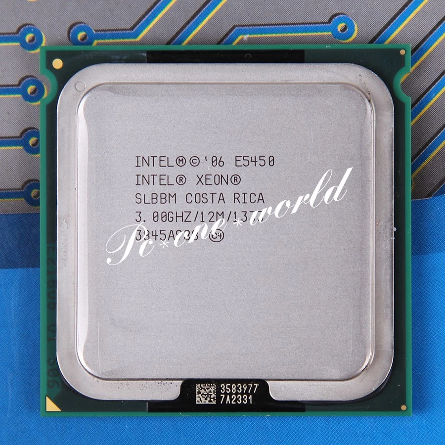 100% OK SLANQ Intel Xeon E5450 3 GHz Quad-Core 1333 MHz LGA 771 CPU - Photo 1/1