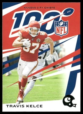 2019 Panini Travis Kelce 100 - Image 1 of 2
