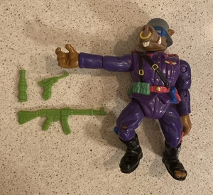 Modellino Vintage Playmates TMNT Private Porknose Bebop Mutant Military 1992 - Foto 1 di 2