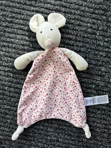 Marks & Spencer M&S Floral Ditsy Print Mouse Plush Comforter soft toy blankie bn - Picture 1 of 7