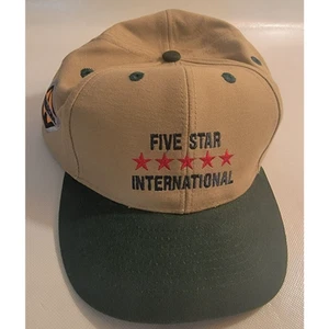 Beige Five Star International Truck Adjustable Hat - Picture 1 of 3