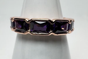 Size 9 Bomb Party February Ring - RG87948 it's Magical And Mine - Rose Gold Plat - Picture 1 of 5