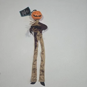 16" Pesadilla Antes de Navidad Calabaza Rey Posable Colgante Decoración Halloween Nuevo - Imagen 1 de 7